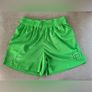 Inaka Power Slime Mesh Shorts - Lime Green Size Large (31-33" Waist)